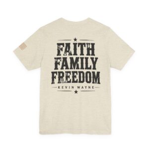 Faith Family Freedom Tee